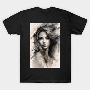 Woman in the Wind T-Shirt